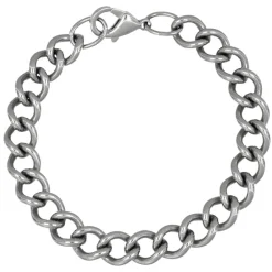 Armband August stål pansarkedja