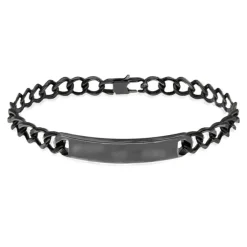 Armband Jack svart stål