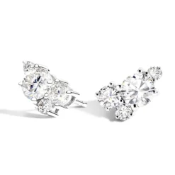 Bianca örhängen äkta silver