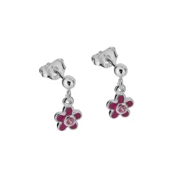 Blomma med rosa stenar