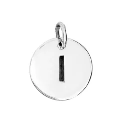 Bokstavsberlock smycke bokstav I äkta silver