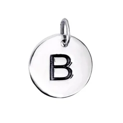 Bokstavsberlock smycke bokstav B äkta silver