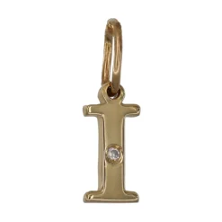 Bokstavssmycke I äkta guld 9 karat