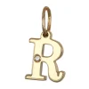 Bokstavssmycke R äkta guld 9 karat
