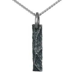 Charlie halsband med stav äkta silver 925