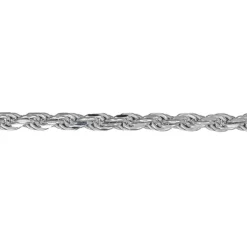 Cordell rope armband äkta silver 19 cm