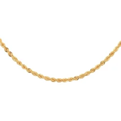 Cordell rope ihålig guldkedja äkta guld 18 karat 45 cm