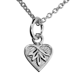 Dalahjärta mini halsband äkta silver