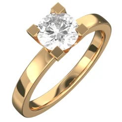 DALSTUGA 0,75 CT LABBDIAMANT GULD 18K