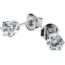 Diamantörhängen Donau 2 x 0,25 ct Schalins vitguld