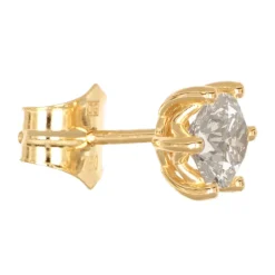 Diamantörhängen labbodlade diamanter 2 x 0,74 carat äkta guld 18 karat