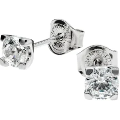 Diamantörhängen Seine 2 x 0,30 ct Schalins vitguld