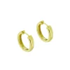 Earring large gold