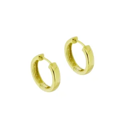 Earring large gold