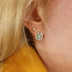 Folklore örhängen silver