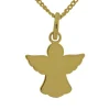 Guldängel med guldkedja äkta guld 18 karat