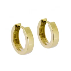 Guldörhängen creoler 18 karat