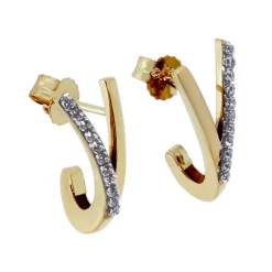 Guldörhängen creoler äkta guld 18 karat