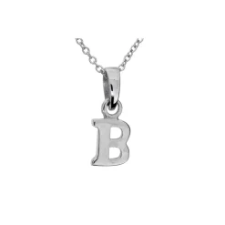 Halsband med bokstav B
