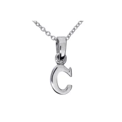 Halsband med bokstav C