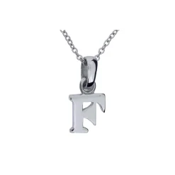 Halsband med bokstav F