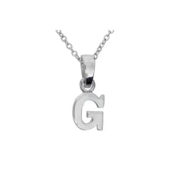 Halsband med bokstav G