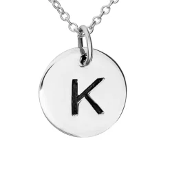 Halsband med bokstav K