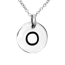 Halsband med bokstav O