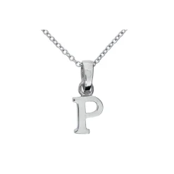 Halsband med bokstav P
