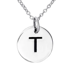 Halsband med bokstav T