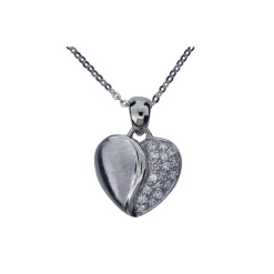 Halsband med hjärta