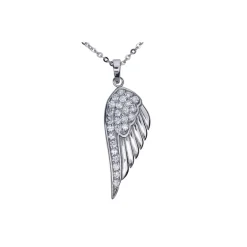 Halsband med änglavinge