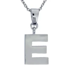 Halsband stor bokstav E