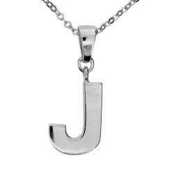Halsband stor bokstav J