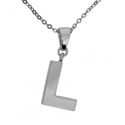 Halsband stor bokstav L