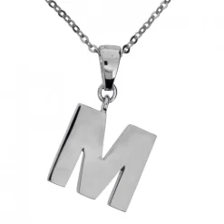 Halsband stor bokstav M