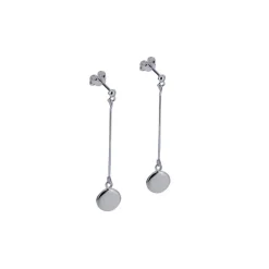 Hängande silverörhängen