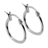 Irregular Hoops äkta silver