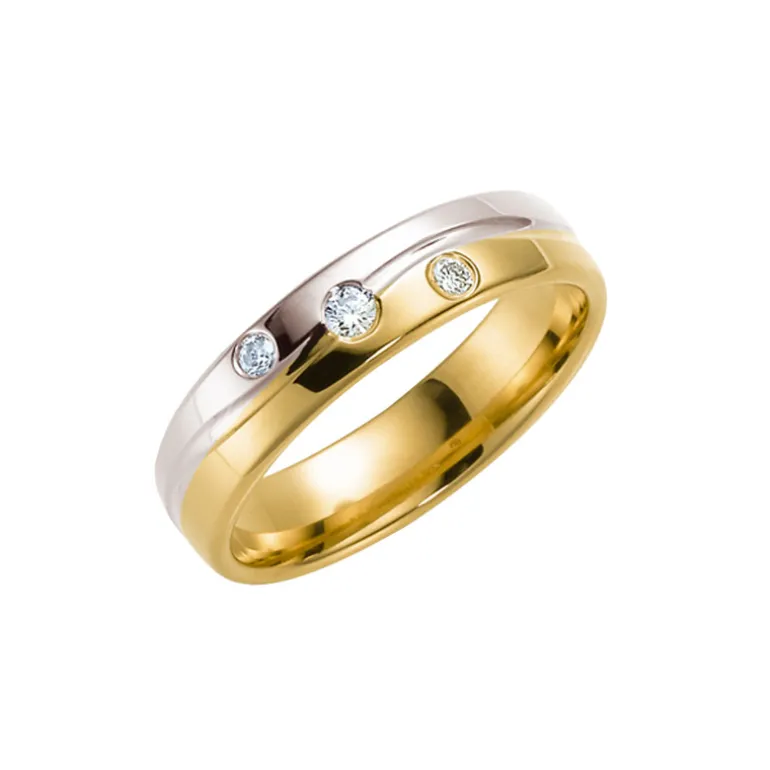 14K 289-59.3 R/V Förlovningsring Vigselring