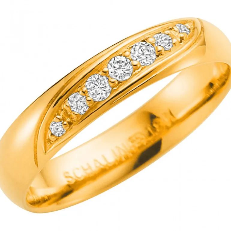 14K 203-415,7 Förlovningsring Vigselring