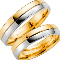 14K258-5 R/V Förlovningsring Vigselring