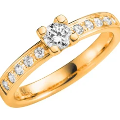 14K HIMLA Förlovningsring Vigselring