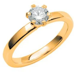 14K Love 16 Förlovningsring Vigselring