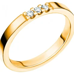 14K LYCKA 0,09 Förlovningsring Vigselring