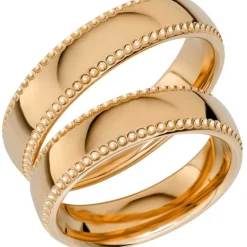 14K REFLECTION 01 Förlovningsring Vigselring