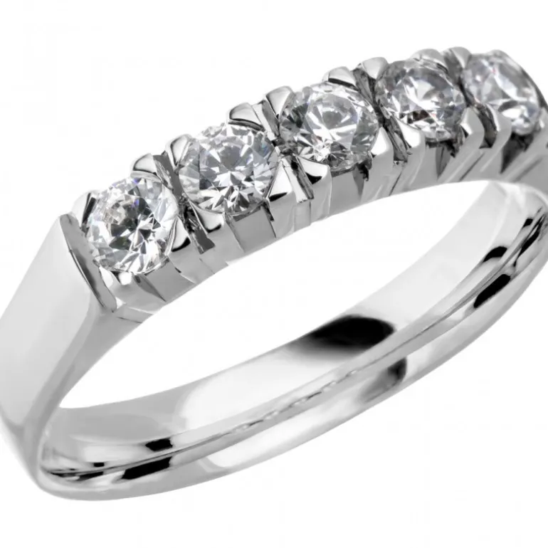 14K ROCKY 0,50 VG Förlovningsring Vigselring