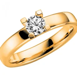 14K SEINE 0,50 Förlovningsring Vigselring