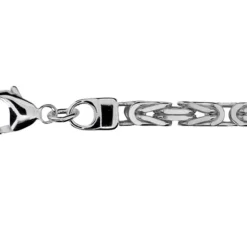 Kejsarlänk halsband silver 55 cm