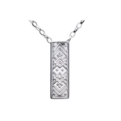 Krusbandssmycke med kedja