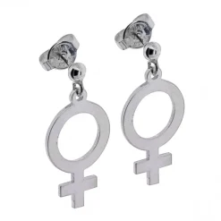 Kvinnosymbol örhängen